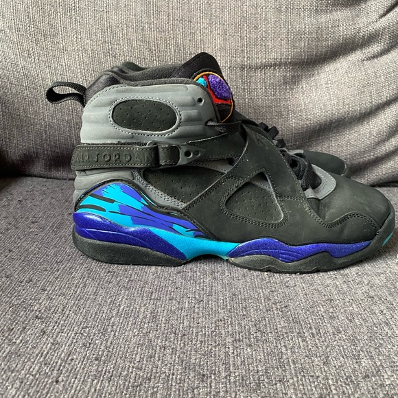 Nike Air Jordan 8 “Aqua” - Size 7 Y - Picture 3 of 8